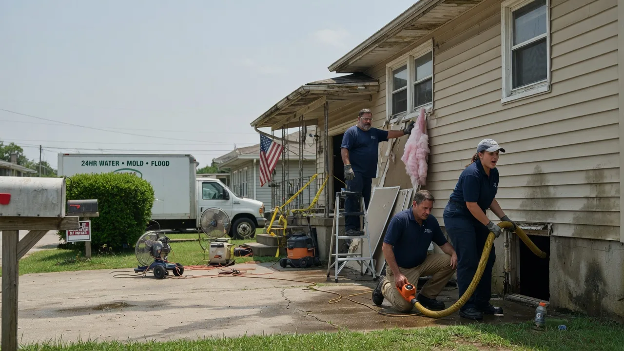 Water Damage Repair in Dixonville, PA near me